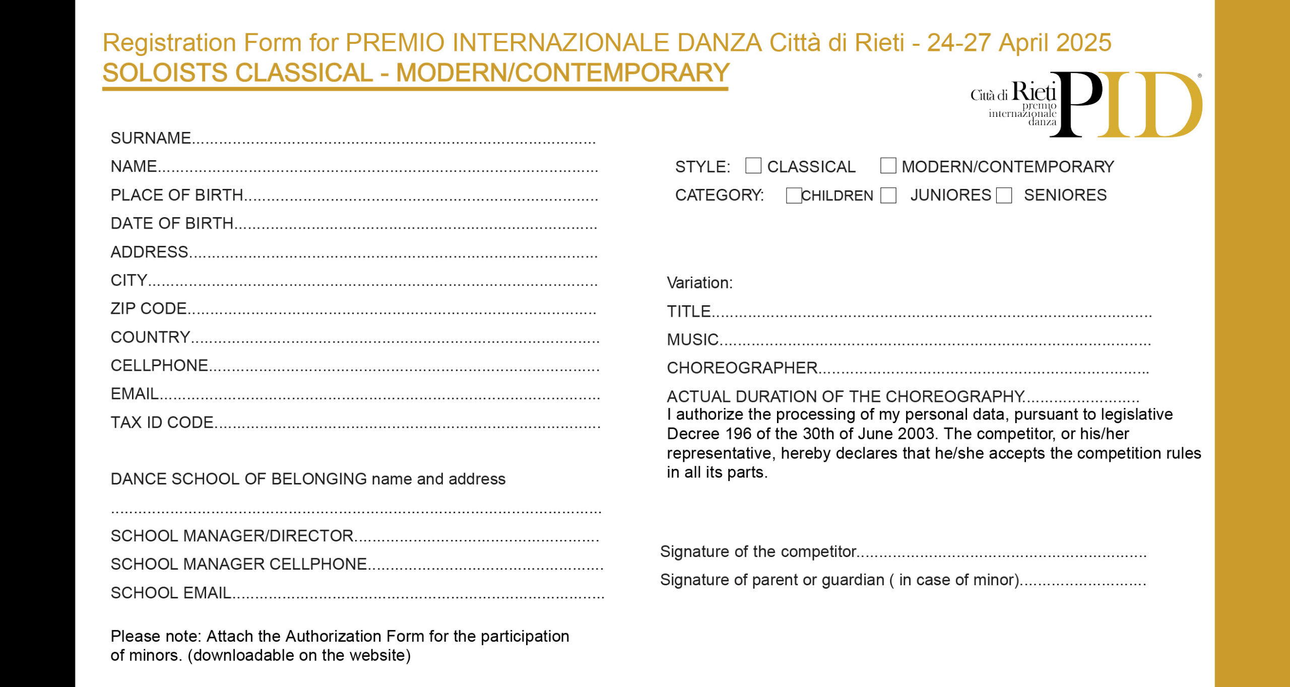 SOLISTI 2023