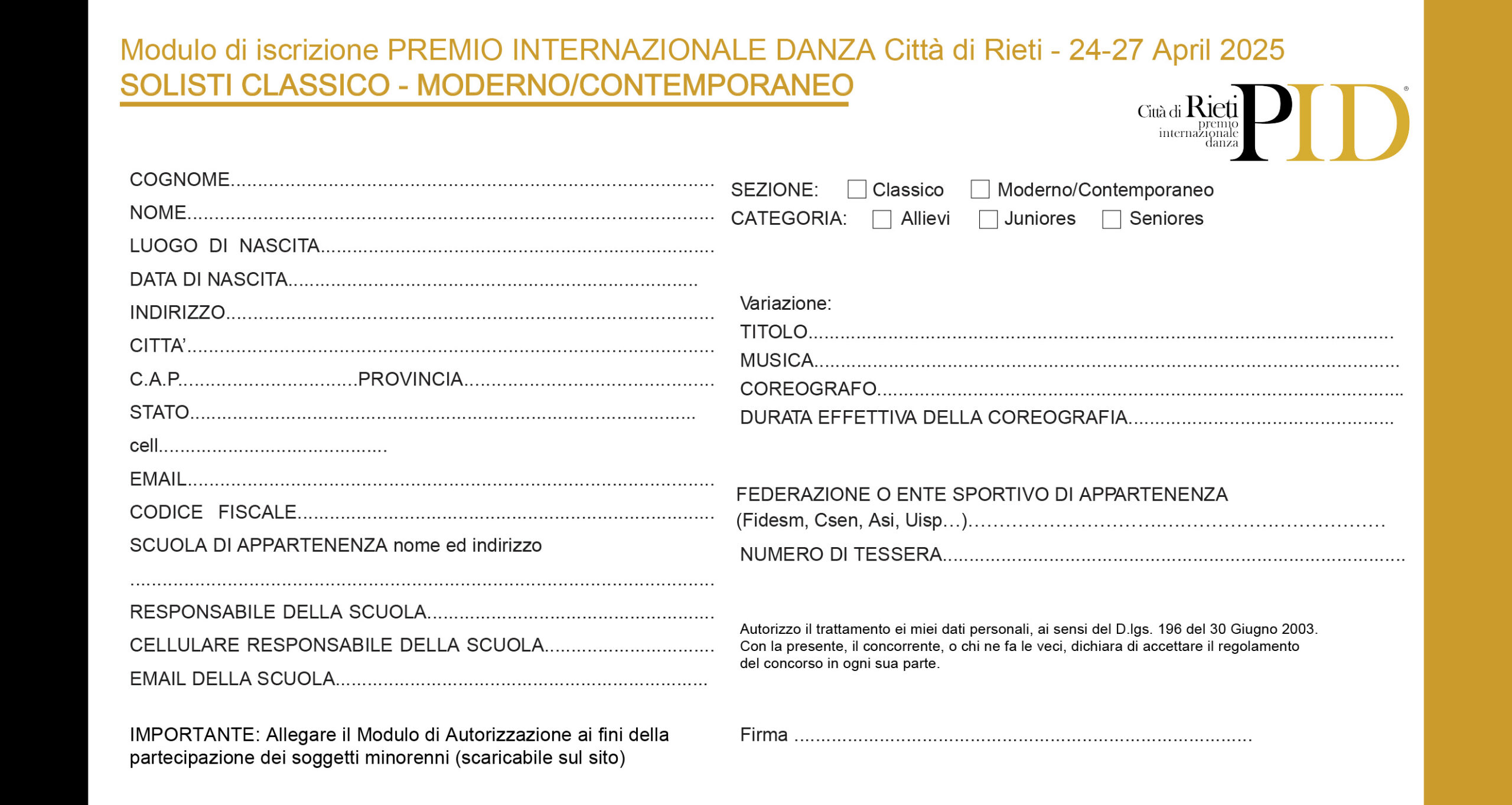 SOLISTI 2023